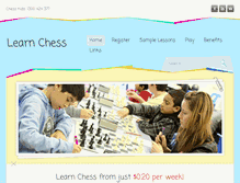 Tablet Screenshot of chesslings.com
